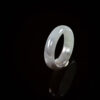 Jade Rings Stone Band Ring Black 17 mm - Image 3