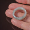Jade Rings Stone Band Ring Black 18 mm - Image 5