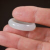 Jade Rings Stone Band Ring Black 20 mm - Image 5