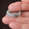 Jade Rings Stone Band Ring Black 19.2 mm - Image 4
