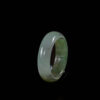 Black And Green Jade Rings Stone Band Ring 19 mm - Image 2