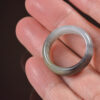 Jade Rings Stone Band Ring Black 19.1 mm - Image 5