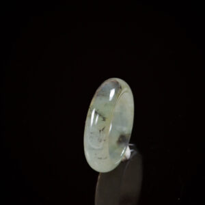 Jade gemstone ring jade band