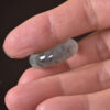 Authentic Jade Ring White Black 16.9Mm - Image 4