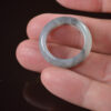 Dark Jade Ring White Black 16.9Mm - Image 4