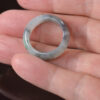 Antique Mens Jade Rings Jade Band 16.8Mm - Image 5