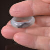 Solid Jade Ring Black Band - Image 3