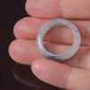 Solid Jade Ring Black Band - Image 4